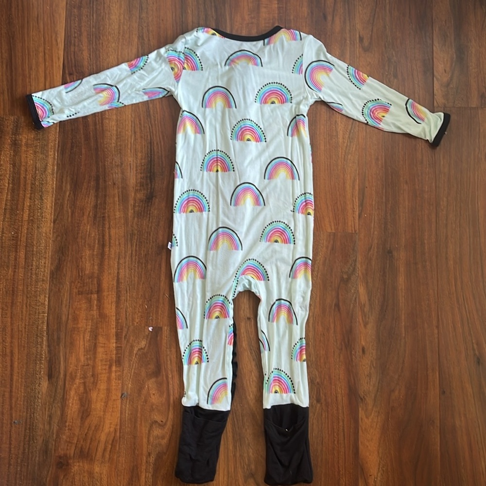Birdie Bean Mila Ruffle Convertible Romper - Picture 5 of 6